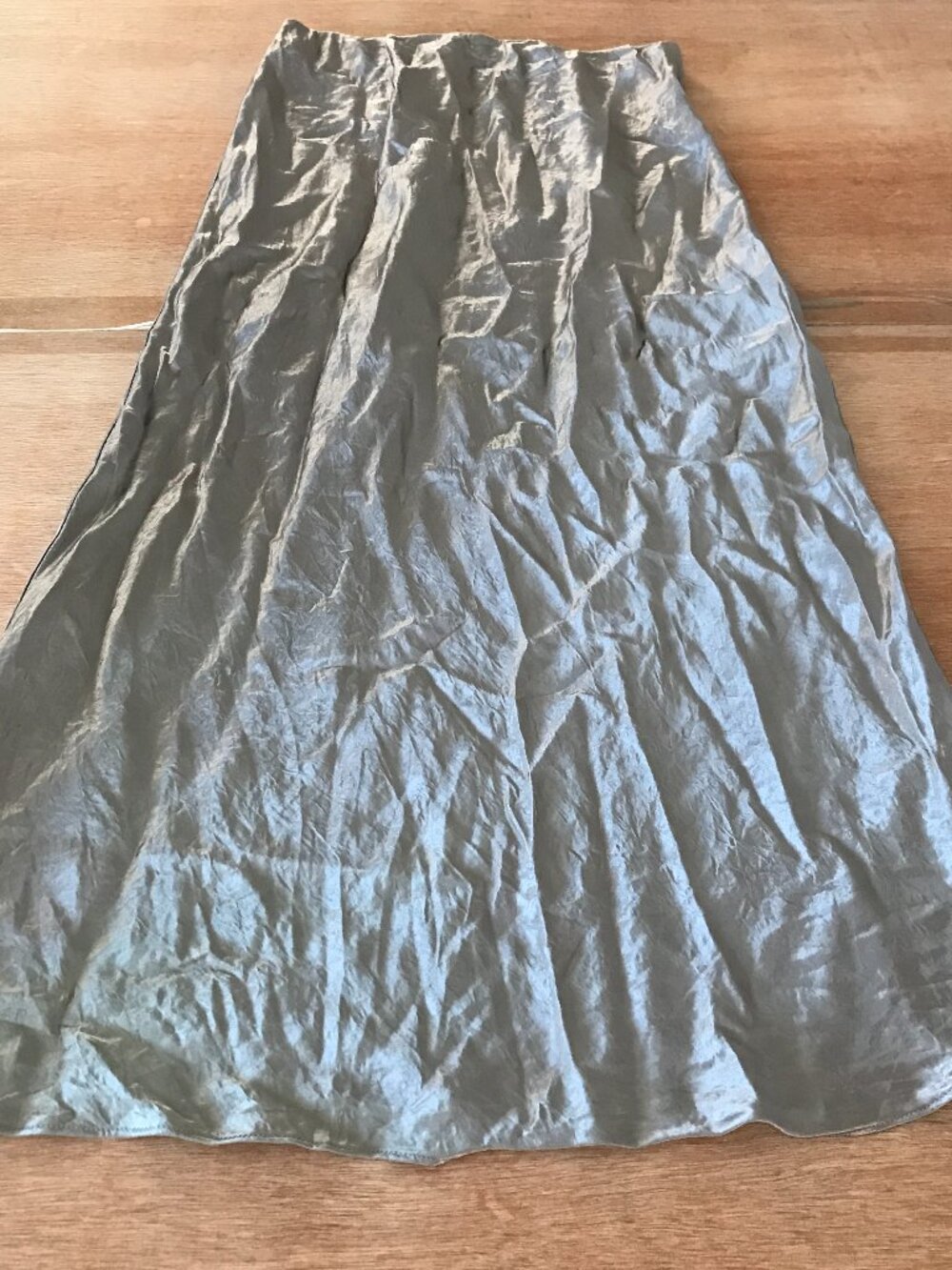 Aritzia Babaton Maxi Skirt Women 4 Brown Crest Stretch Preppy Workwear 19111